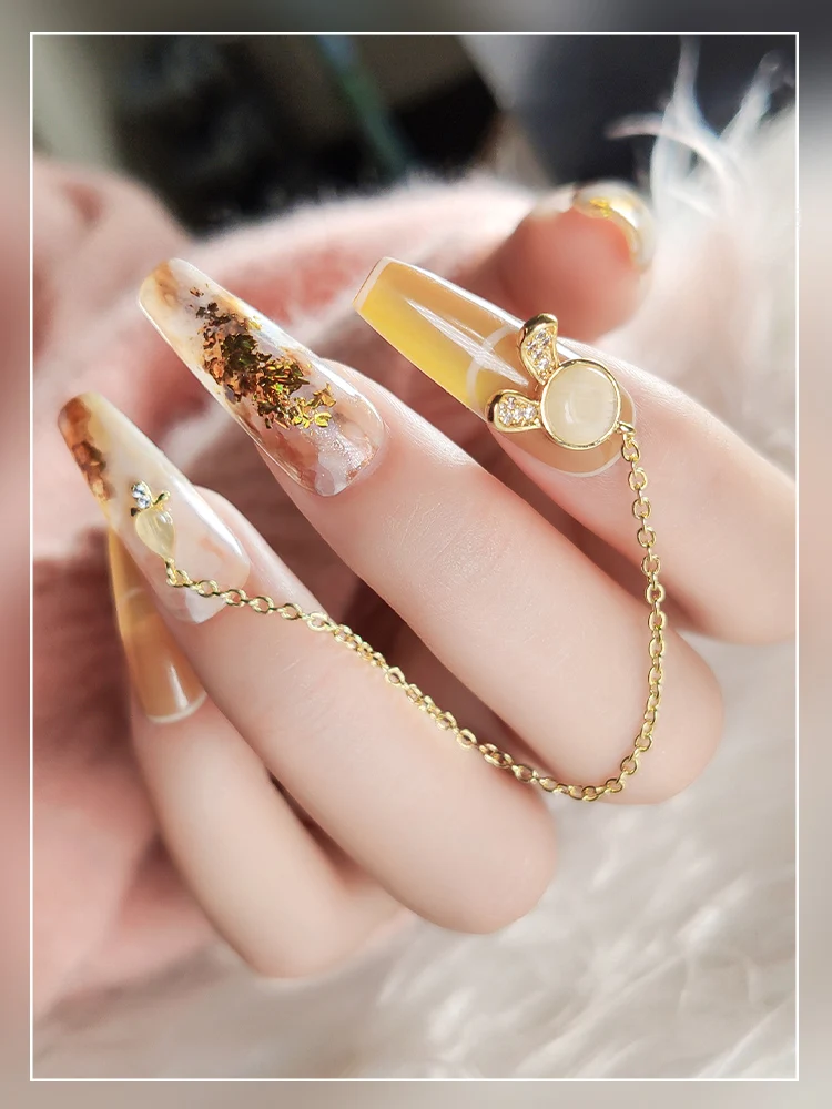 4pcs Japanese Style Nail Art Luxury Zircon Diamond Pearl Long Chain Jewelry Candy Rabbit Star Nail Decoration Material
4pcs Japanese Style Nail Art Luxury Zircon Diamond Pearl Long Chain Jewelry Candy Rabbit Star Nail Decoration Material