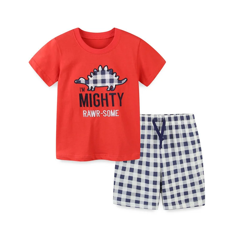 Hot Selling Summer Dinosaur Boys 2 PCS Sets Cotton Baby Clothing Sets New Outfits Children's Suits
Hot Selling Summer Dinosaur Boys 2 PCS Sets Cotton Baby Clothing Sets New Outfits Children's Suits