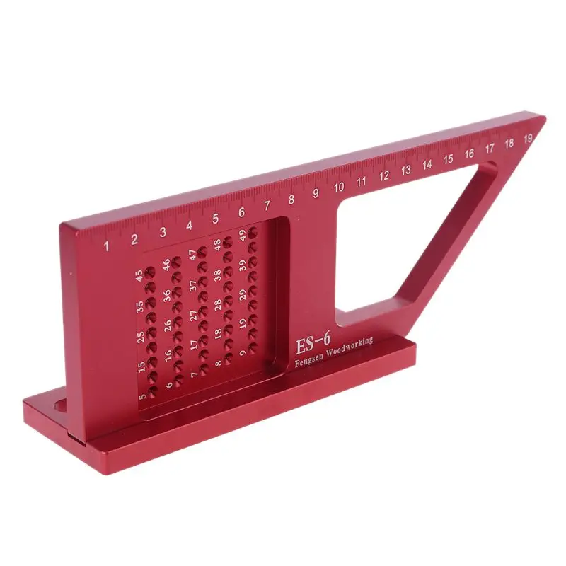 L9BE Woodworking 3D T Square Marking Gauge Hole Ruler Scriber Miter 45 90 Ruler
L9BE Woodworking 3D T Square Marking Gauge Hole Ruler Scriber Miter 45 90 Ruler
