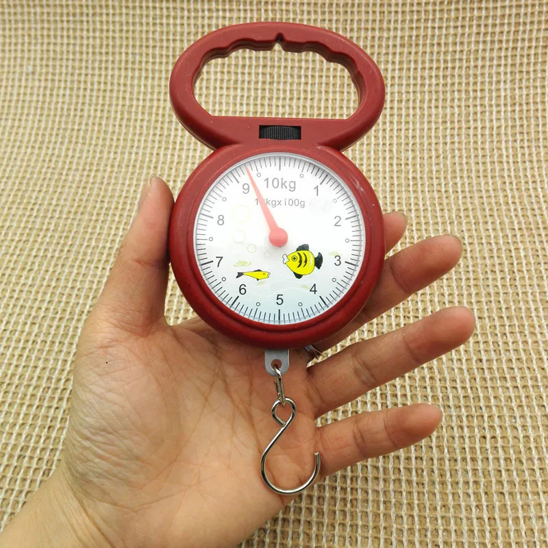 

Portable 10kg Mini Pointer Hook Hanging Scales Weighing Scales for Fishing Pocket Luggage