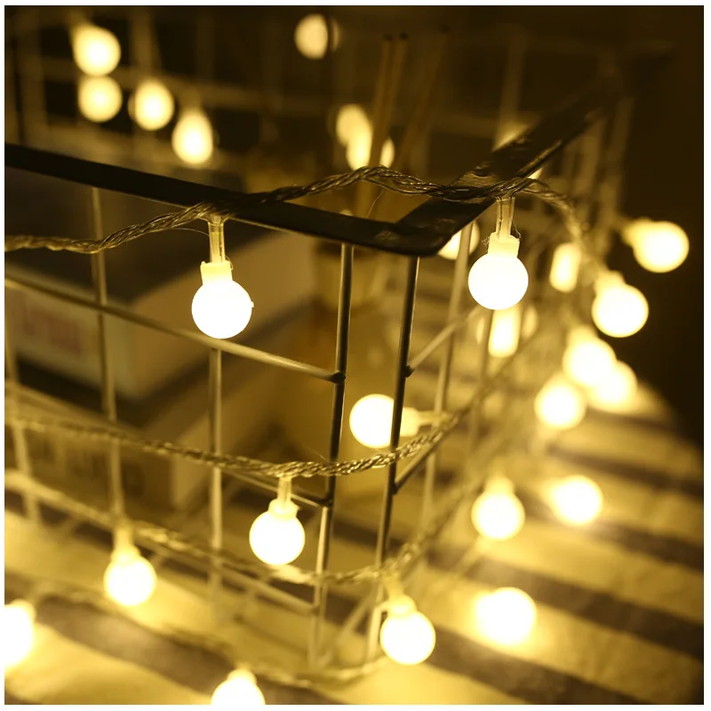 1m 3m 6m Fairy Lights Garland LED Ball String Light Waterproof for Christmas New Year Outdoor Wedding Decoration Battery Powered
1m 3m 6m Fairy Lights Garland LED Ball String Light Waterproof for Christmas New Year Outdoor Wedding Decoration Battery Powered