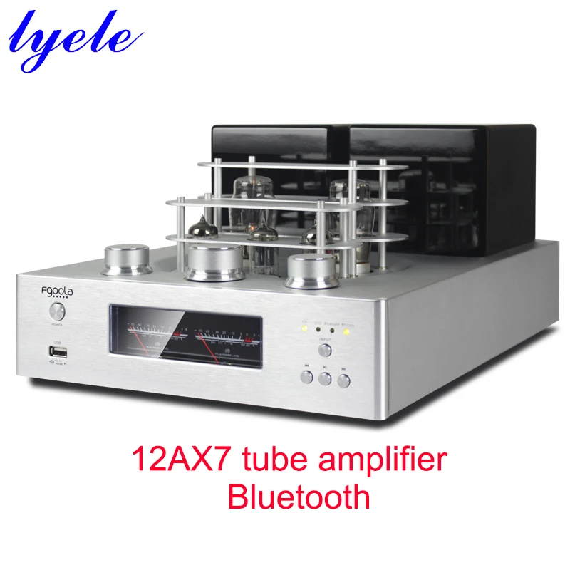 12AX7 Tube Amplifier 100W*2 Bluetooth 2 Channel C5198 A1941 HIFI Sound Amplifier Audio AUX 5U4C Vacuum Tube U Disk DVD CD
12AX7 Tube Amplifier 100W*2 Bluetooth 2 Channel C5198 A1941 HIFI Sound Amplifier Audio AUX 5U4C Vacuum Tube U Disk DVD CD
