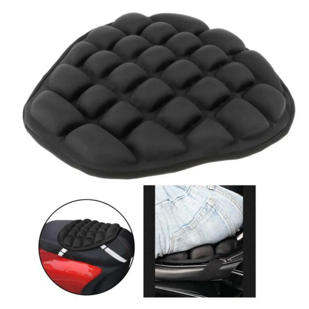 Motorcycle Seat Cover Air Pad Motorcycle Air Seat Cushion Cover Pressure Relief Protector for Cruiser Sport Touring Saddles
Motorcycle Seat Cover Air Pad Motorcycle Air Seat Cushion Cover Pressure Relief Protector for Cruiser Sport Touring Saddles