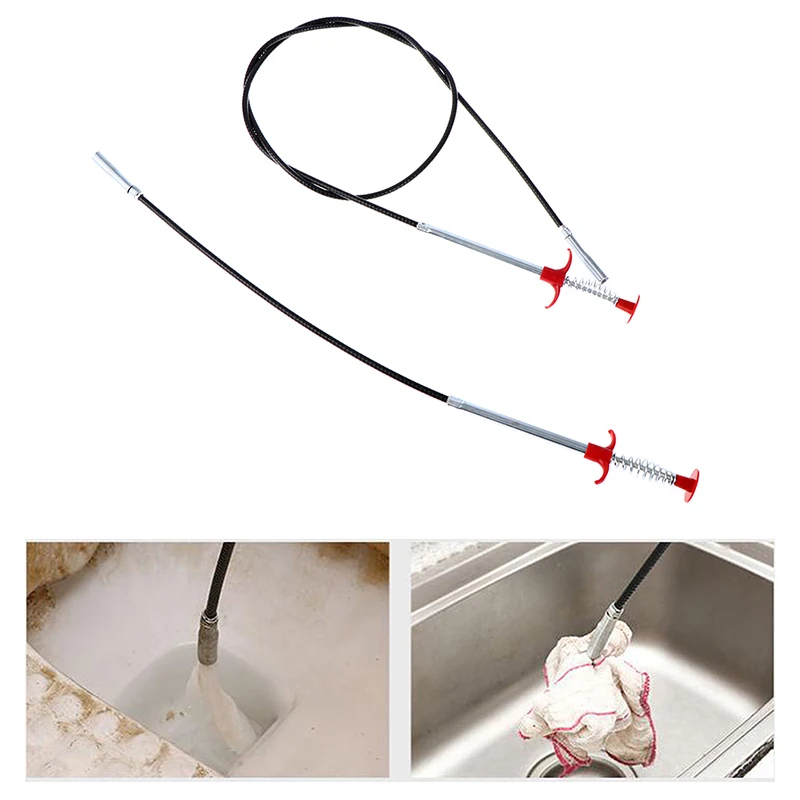 Stainless Steel Flexible Pick Up Tool Long Spring Claw Grip Toilet Kitchen Sewer Cleaning Supply Length 0.6/1.6m
Stainless Steel Flexible Pick Up Tool Long Spring Claw Grip Toilet Kitchen Sewer Cleaning Supply Length 0.6/1.6m
