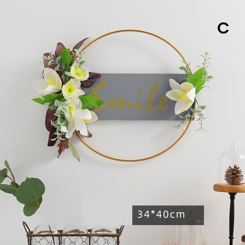 Artificial Wall Hanging Beautiful Flower Ring Holder Garland Decor for Wedding Door Wall Decor DNJ998
Artificial Wall Hanging Beautiful Flower Ring Holder Garland Decor for Wedding Door Wall Decor DNJ998