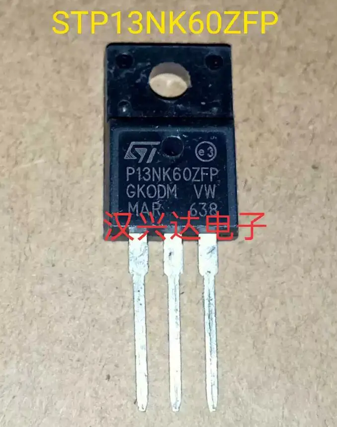 1 шт P13NK60ZFP STP13NK60ZFP TO220F 
1 шт P13NK60ZFP STP13NK60ZFP TO220F