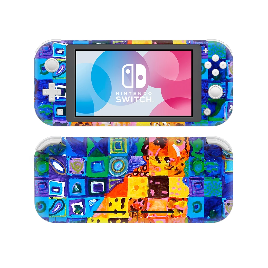 Цветная виниловая наклейка в стиле граффити для Nintendo Switch Lite NSL защитная пленка