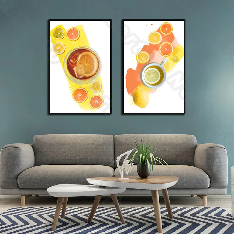 Modern Life Art Style Canvas Painting Wall Various Fruits Teas Arrangement for Living Room Bedroom Restaurant Wall Decoration
Modern Life Art Style Canvas Painting Wall Various Fruits Teas Arrangement for Living Room Bedroom Restaurant Wall Decoration