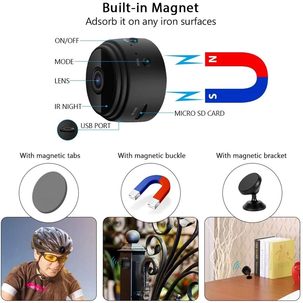 Dash Cam A9 Mini Camera 1080P WIFI Vehicle Drive Auto Wifi Smart Car Camera Hidden Recorder Wireless Night Version Cam For home
Dash Cam A9 Mini Camera 1080P WIFI Vehicle Drive Auto Wifi Smart Car Camera Hidden Recorder Wireless Night Version Cam For home
