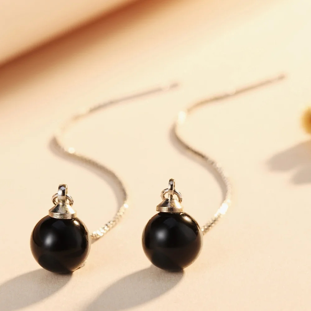 2021 New 925 Sterling Silver Fashion Jewelry Natural Agate Ear line Pendants Earrings Woman's Classic Clothes With Gifts
2021 New 925 Sterling Silver Fashion Jewelry Natural Agate Ear line Pendants Earrings Woman's Classic Clothes With Gifts