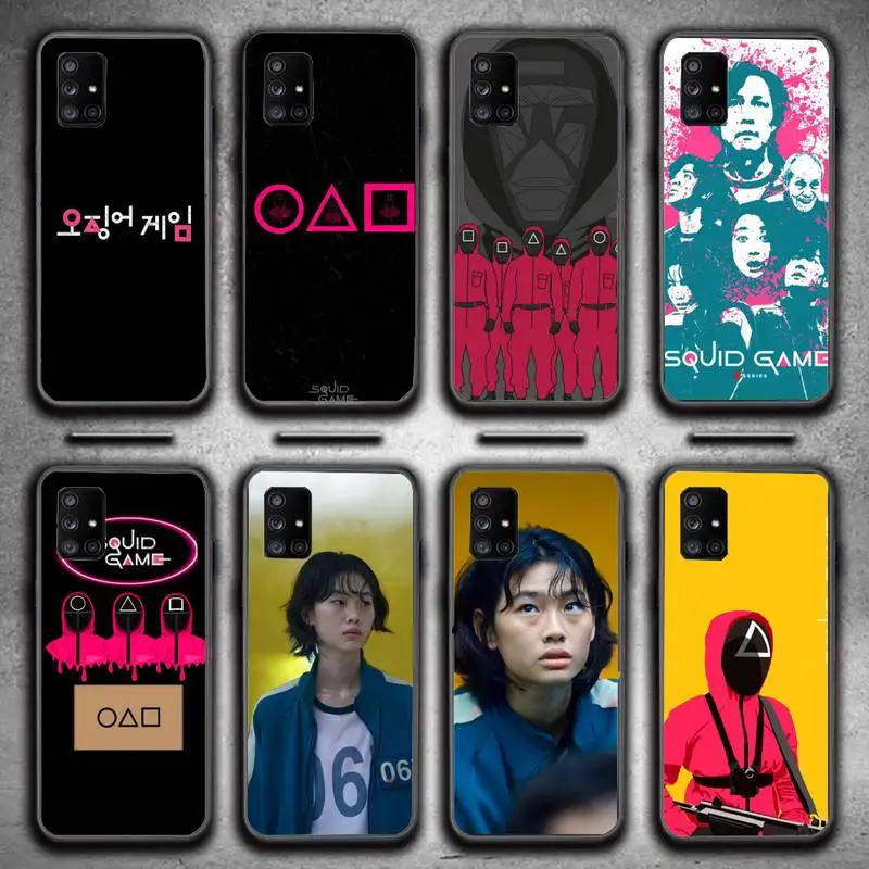 Funny Squid Game Phone Case for Samsung A6 A6S A530 A720 2018 A750 A8 A9 A10 A20 A30 A40 A50 A70 A10S A20S A51 A52 Plus 5G cover 
Funny Squid Game Phone Case for Samsung A6 A6S A530 A720 2018 A750 A8 A9 A10 A20 A30 A40 A50 A70 A10S A20S A51 A52 Plus 5G cover