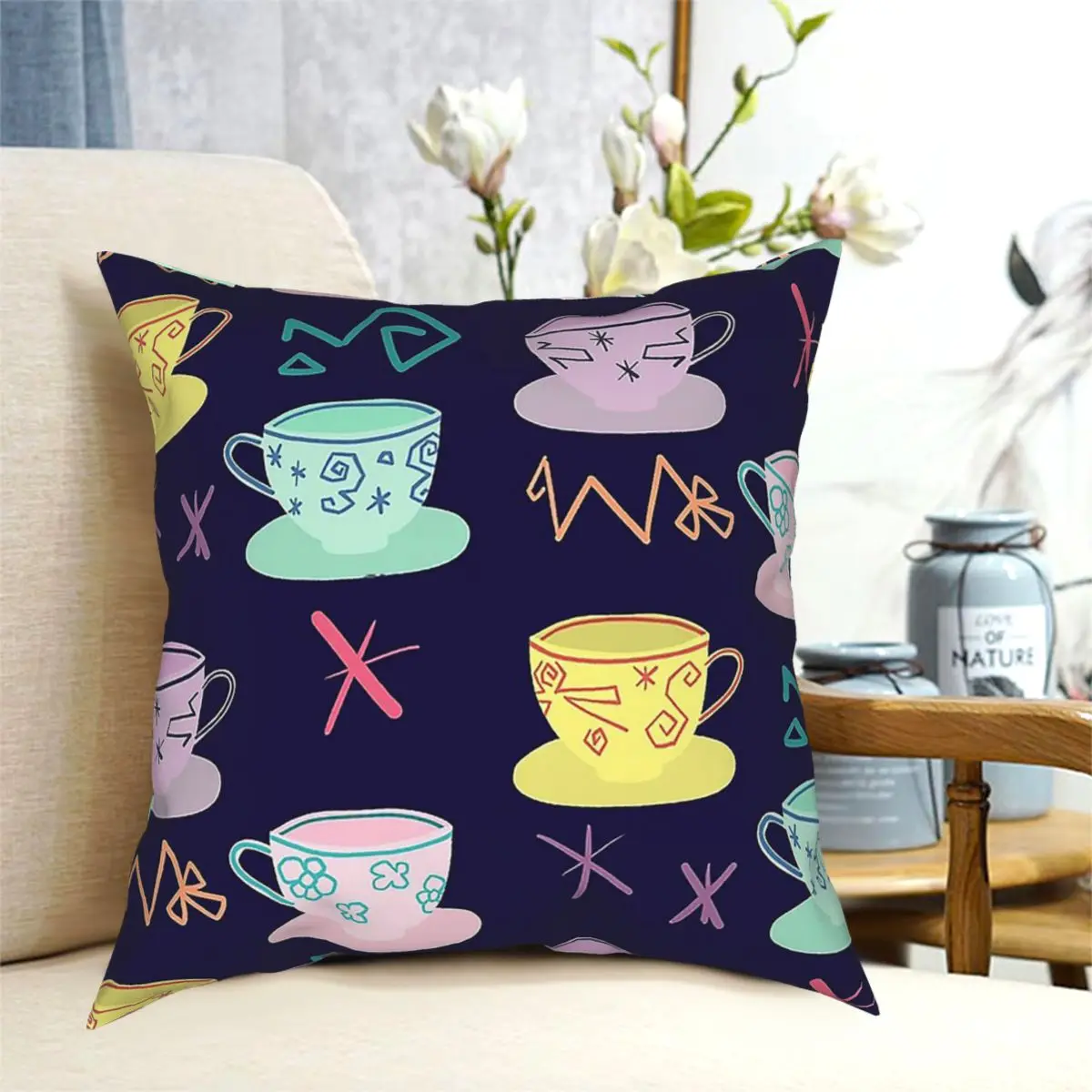 Alice's Mad Tea Party -Alice In Wonderland Throw Pillow Cover Polyester Decorative Pillow Customized Pillowcase
Alice's Mad Tea Party -Alice In Wonderland Throw Pillow Cover Polyester Decorative Pillow Customized Pillowcase