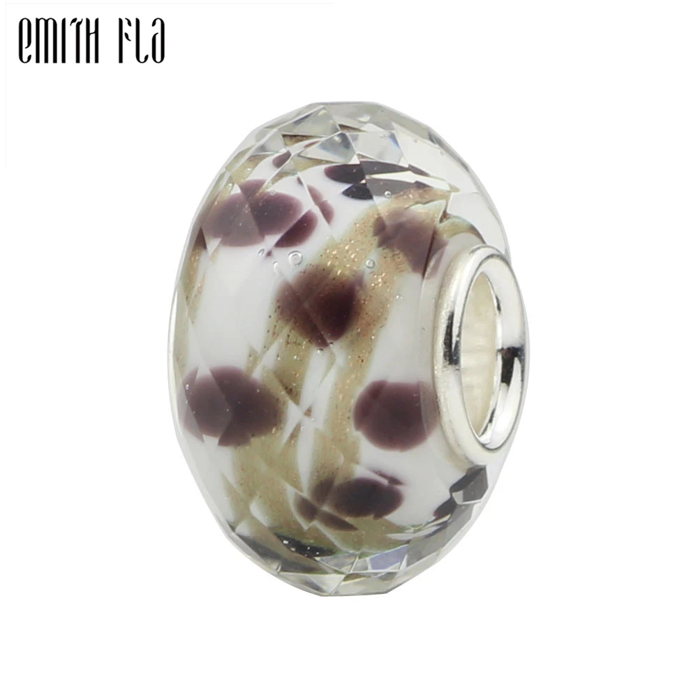 925 Sterling Silver Gold Foil Round Murano Glass Bead Charms Fit For European Original Bracelet Necklace DIY Jewelry Makings
925 Sterling Silver Gold Foil Round Murano Glass Bead Charms Fit For European Original Bracelet Necklace DIY Jewelry Makings