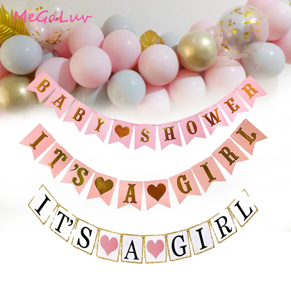 300cm It Is A Girl Boy Baby Shower Party Banner Pink Blue 1st Birthday Gender Reveal Letter Flags Paper Bunting Supplies
300cm It Is A Girl Boy Baby Shower Party Banner Pink Blue 1st Birthday Gender Reveal Letter Flags Paper Bunting Supplies