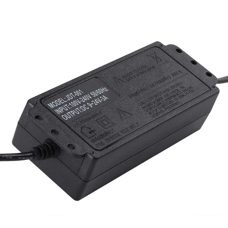 Universal 9-24V 3A Adjustable AC/DC Power Supply Regulator Adapter with Voltage Display E56B
Universal 9-24V 3A Adjustable AC/DC Power Supply Regulator Adapter with Voltage Display E56B