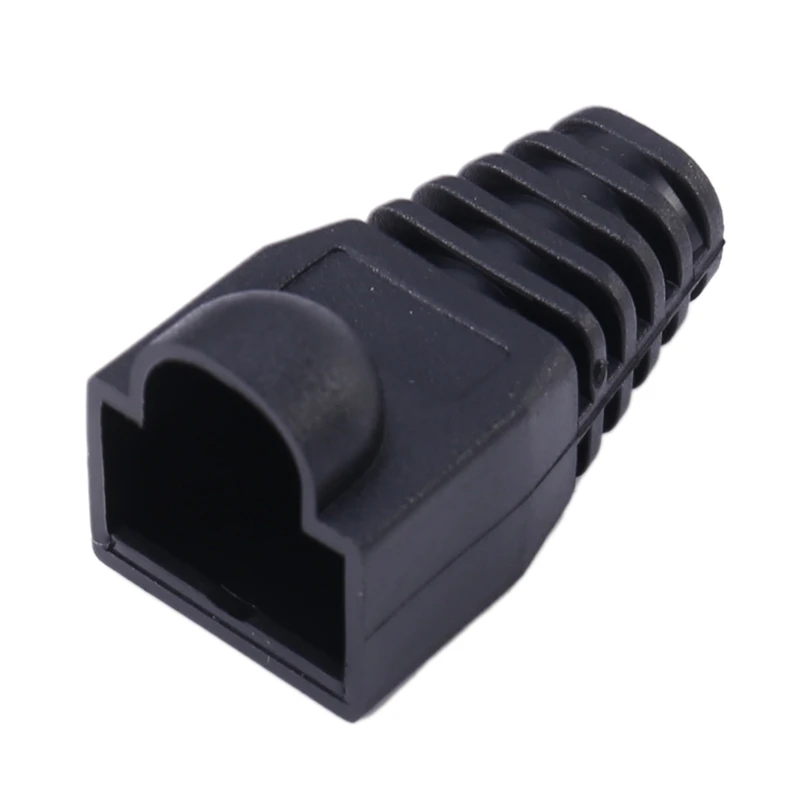 1000 Pcs RJ-45 Strain Relief Boots for CAT5/5E Ethernet LAN Cable Connector Cover Color Black
1000 Pcs RJ-45 Strain Relief Boots for CAT5/5E Ethernet LAN Cable Connector Cover Color Black