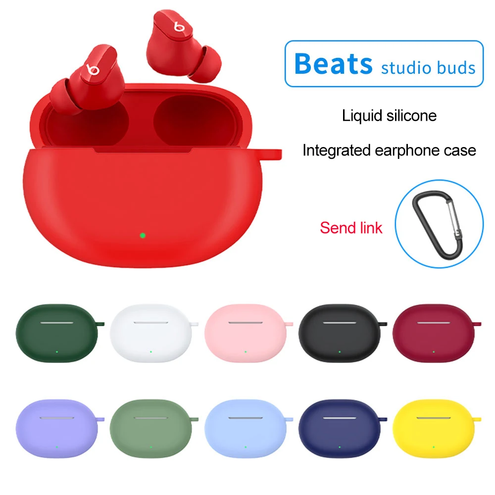 Силиконовые чехлы для наушников, защитный чехол для наушников Beats Studio Buds, Нескользящие круглые чехлы для наушников из ТПУ на 360 ° для наушник...
Силиконовые чехлы для наушников, защитный чехол для наушников Beats Studio Buds, Нескользящие круглые чехлы для наушников из ТПУ на 360 ° для наушник...