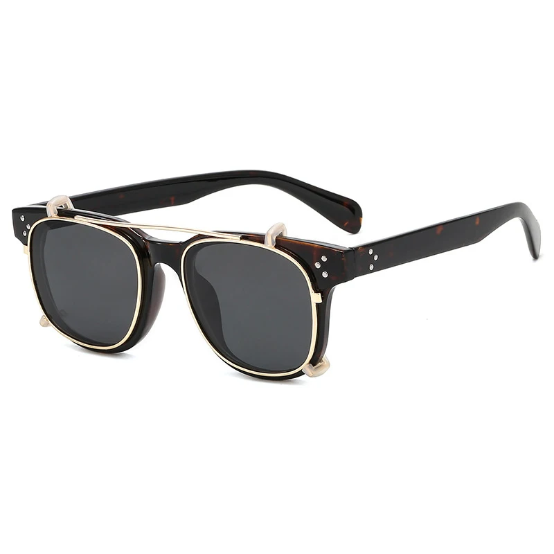 Fashion Vintage Square Polarized Clip Up Sunglasses Classic Double Layer Clamshell Design Sun Glasses Oculos De Sol UV400
Fashion Vintage Square Polarized Clip Up Sunglasses Classic Double Layer Clamshell Design Sun Glasses Oculos De Sol UV400