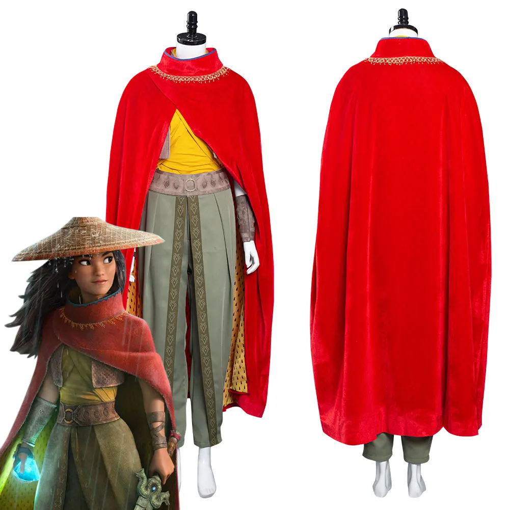 Raya and The Last Dragon Raya Costume Cosplay Outfits Cloak Halloween Carnival Suit
Raya and The Last Dragon Raya Costume Cosplay Outfits Cloak Halloween Carnival Suit