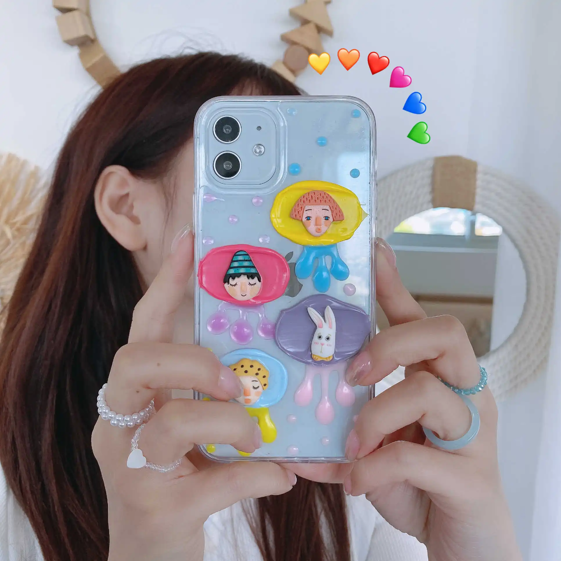 3D Cute Simple Graffiti Portrait Art Cartoon Transparent Phone Cover for Iphone 11 12 Pro Max 7 8 Se Xs Xr Girl Phone Soft Cases
3D Cute Simple Graffiti Portrait Art Cartoon Transparent Phone Cover for Iphone 11 12 Pro Max 7 8 Se Xs Xr Girl Phone Soft Cases
