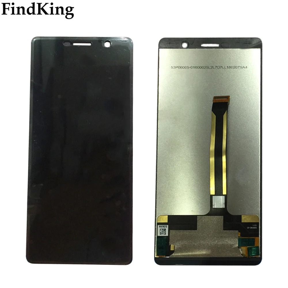 Сенсорный ЖК дисплей 6 0 дюйма для Nokia 7 Plus TA 1046 1055 1062 сенсорный экран с дигитайзером
