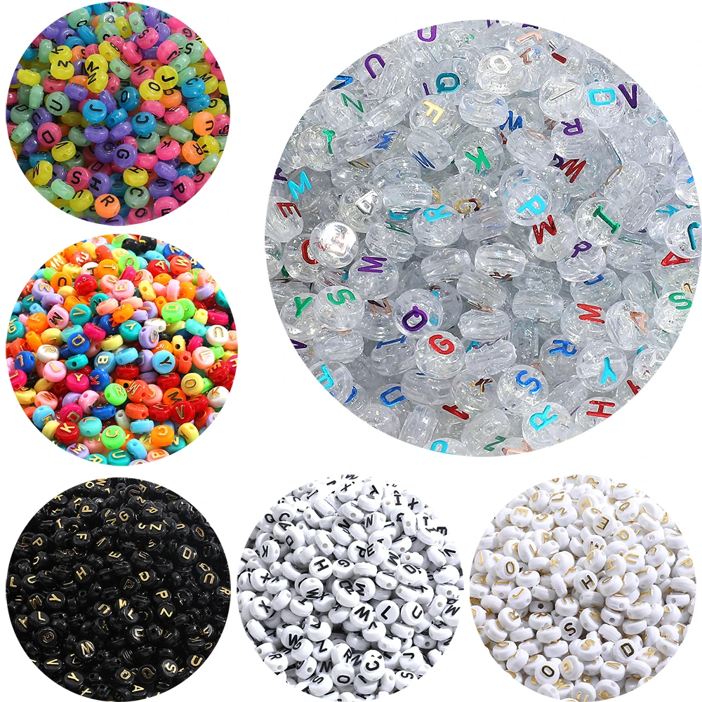 50Pcs/Lot Mixcolor Alphabet Letter Beads 10MM Big Acrylic Flat Round Spacer Loose Beads for DIY Jewelry Making Bracelet Necklace
50Pcs/Lot Mixcolor Alphabet Letter Beads 10MM Big Acrylic Flat Round Spacer Loose Beads for DIY Jewelry Making Bracelet Necklace