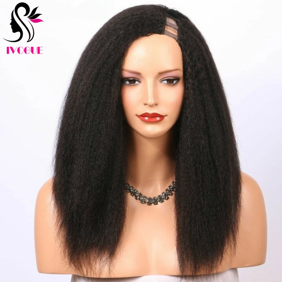 Yaki Straight Human Hair U Part Wigs Peruvian Remy Human Hair Kinky Straight Glueless Upart Wig Middle Left Right U Shape 1"x4“
Yaki Straight Human Hair U Part Wigs Peruvian Remy Human Hair Kinky Straight Glueless Upart Wig Middle Left Right U Shape 1"x4“