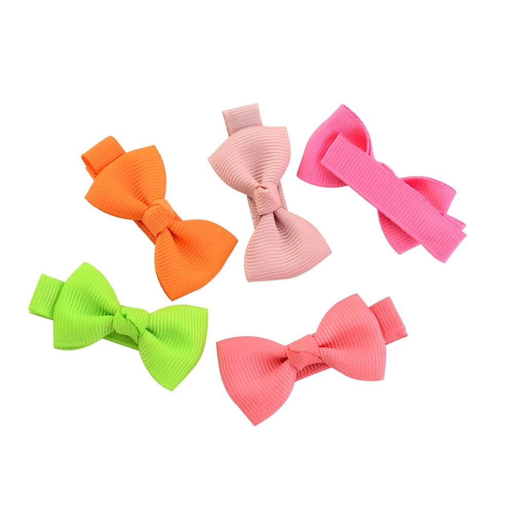 40 pcs/lot Cute Mini Hair Bows With Clip For Baby Girls Hair Clips Tie Solid Ribbon Barrettes Kids Hairpins Headwear Accessories
40 pcs/lot Cute Mini Hair Bows With Clip For Baby Girls Hair Clips Tie Solid Ribbon Barrettes Kids Hairpins Headwear Accessories