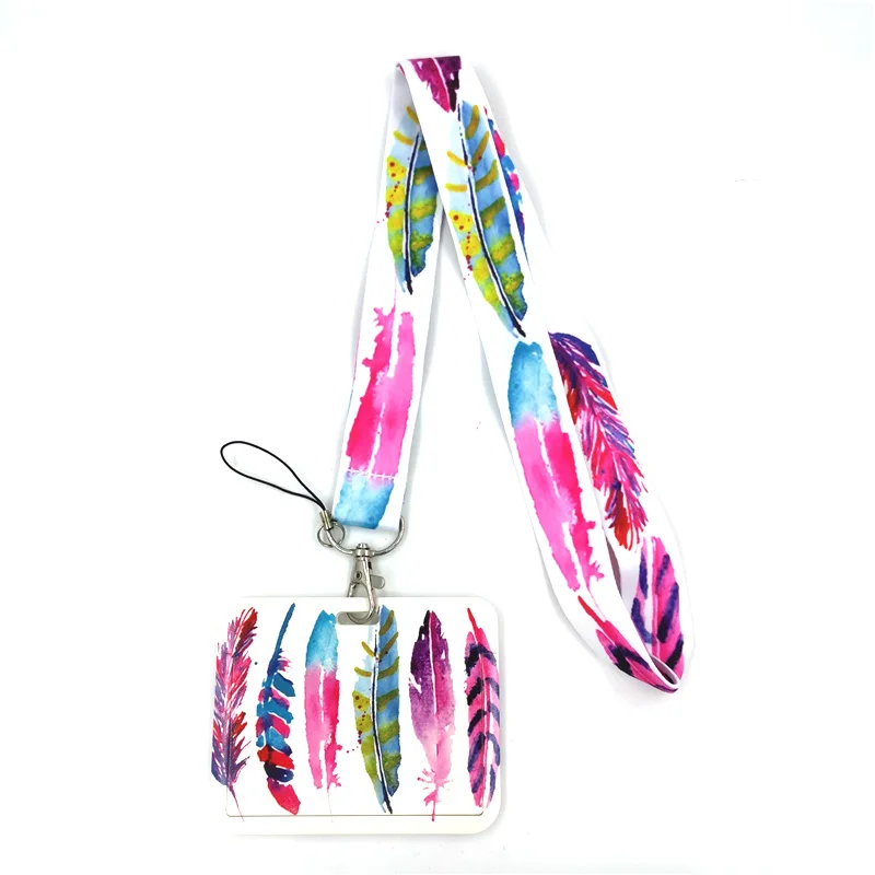 Pink Feathers Color Leaves Anime Lanyard Badge Holder ID Card Lanyards Mobile Phone Rope Key Lanyard Neck Straps Keychain Key
Pink Feathers Color Leaves Anime Lanyard Badge Holder ID Card Lanyards Mobile Phone Rope Key Lanyard Neck Straps Keychain Key