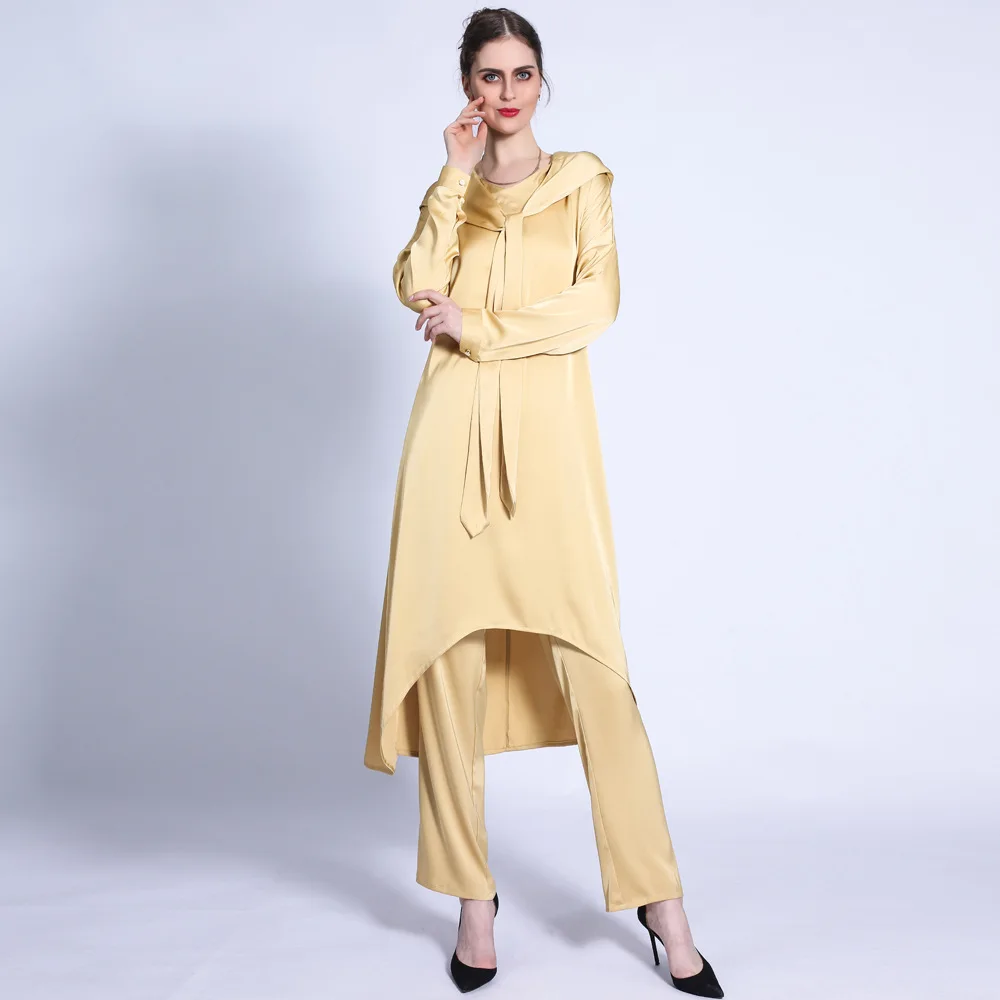 2021 Turkish Solid Color Hat Tie Pakistani Two-piece Set Top And Pants Muslim Girl Clothes Summer Women's Wear Islamic Jewelry
2021 Turkish Solid Color Hat Tie Pakistani Two-piece Set Top And Pants Muslim Girl Clothes Summer Women's Wear Islamic Jewelry