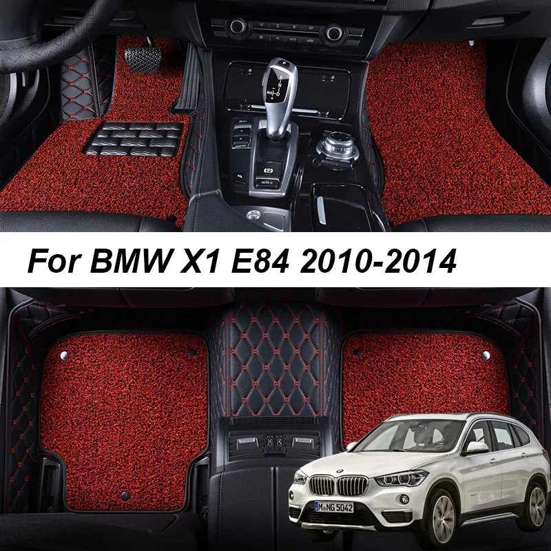 Double layer Leather 3D interior Parts Customized Car Floor Mats For BMW X1 E84 2010 2011 2014 Carpets Rugs Pads Accessories
Double layer Leather 3D interior Parts Customized Car Floor Mats For BMW X1 E84 2010 2011 2014 Carpets Rugs Pads Accessories