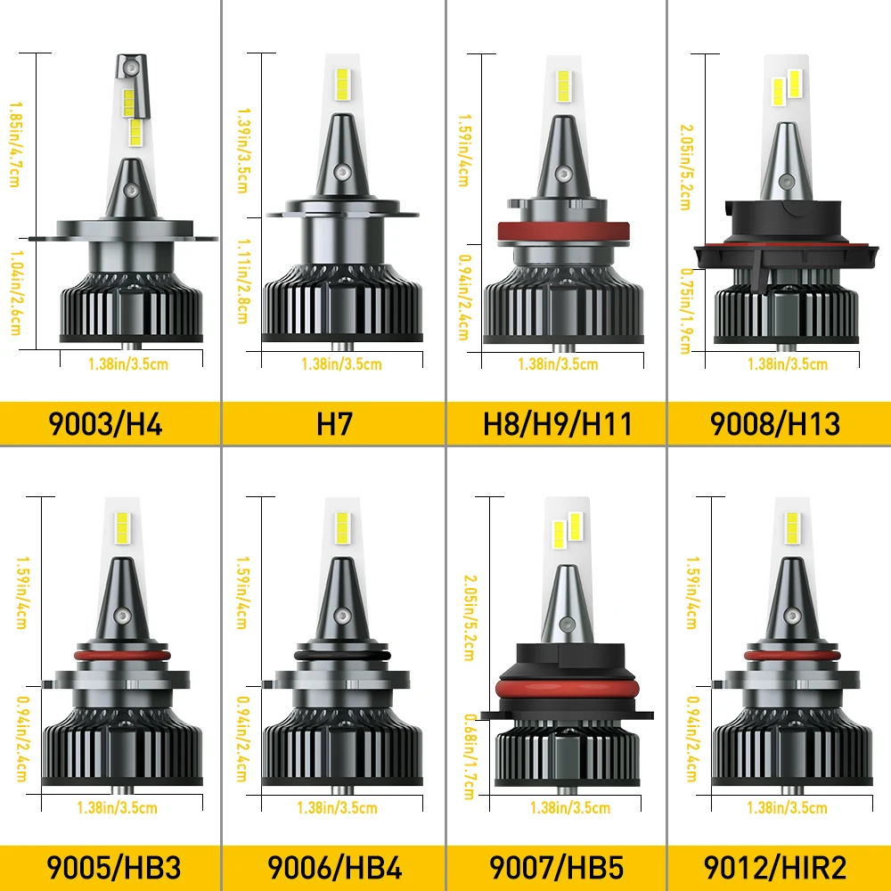 2 Pcs H4 Led Canbus Light Bulbs H11 H8 H7 Led Headlight 12V 9005 HB3 HB4 For BMW F10 E39 E60 E83 E53 E60 E91 Touring E90 Auto
2 Pcs H4 Led Canbus Light Bulbs H11 H8 H7 Led Headlight 12V 9005 HB3 HB4 For BMW F10 E39 E60 E83 E53 E60 E91 Touring E90 Auto