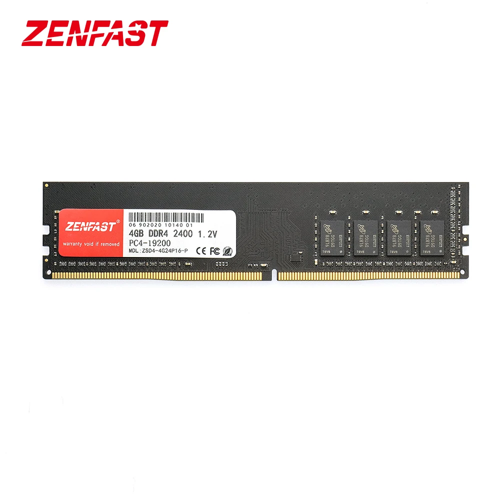 ZENFAST DDR4 4GB 8GB Ram 2133 2400 MHZ desktop memory 1.2V 288pin DDR4 RAM DIMM for PC3 years warranty
ZENFAST DDR4 4GB 8GB Ram 2133 2400 MHZ desktop memory 1.2V 288pin DDR4 RAM DIMM for PC3 years warranty