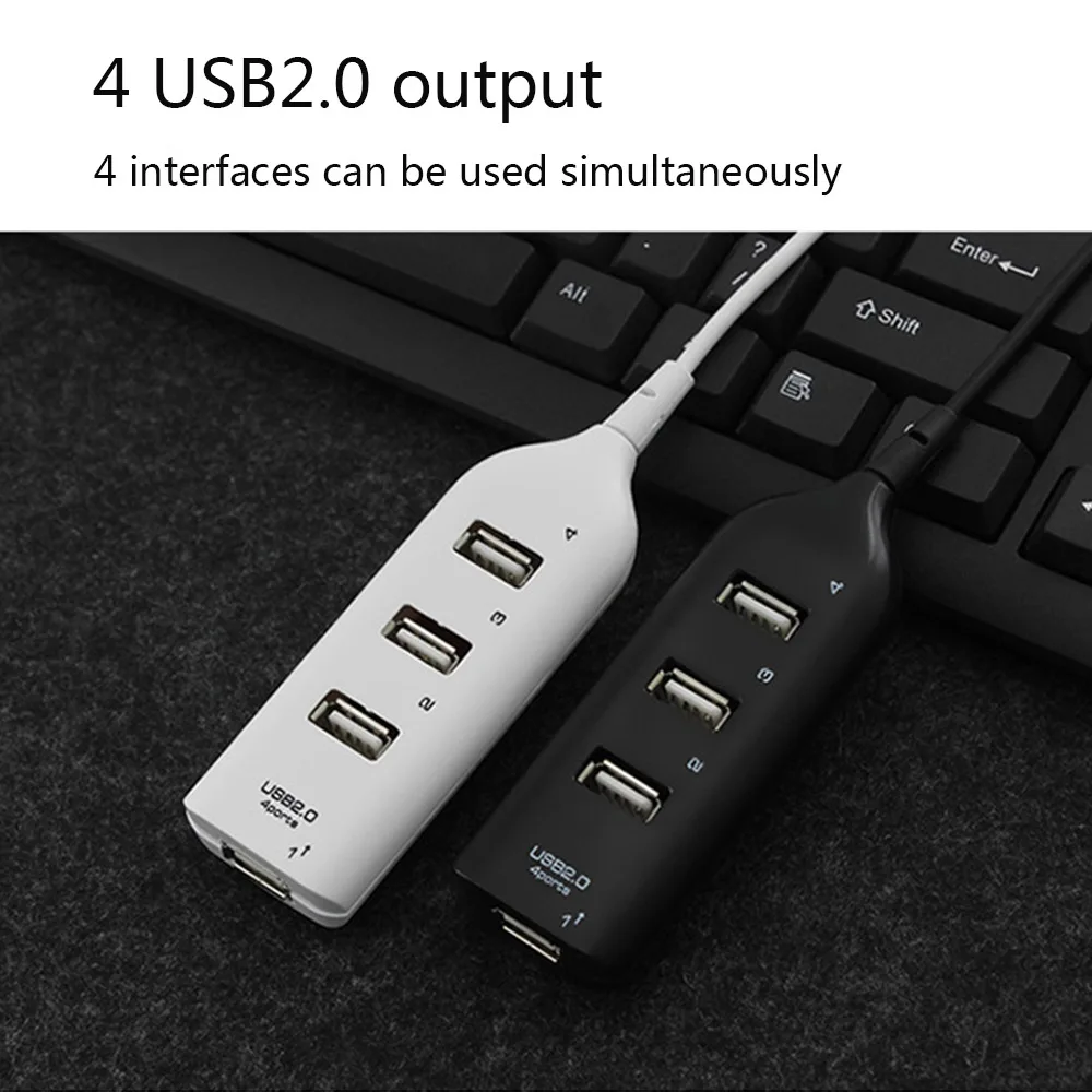 USB2.0 концентратор высокоскоростное зарядное устройство чип 4-портовый для