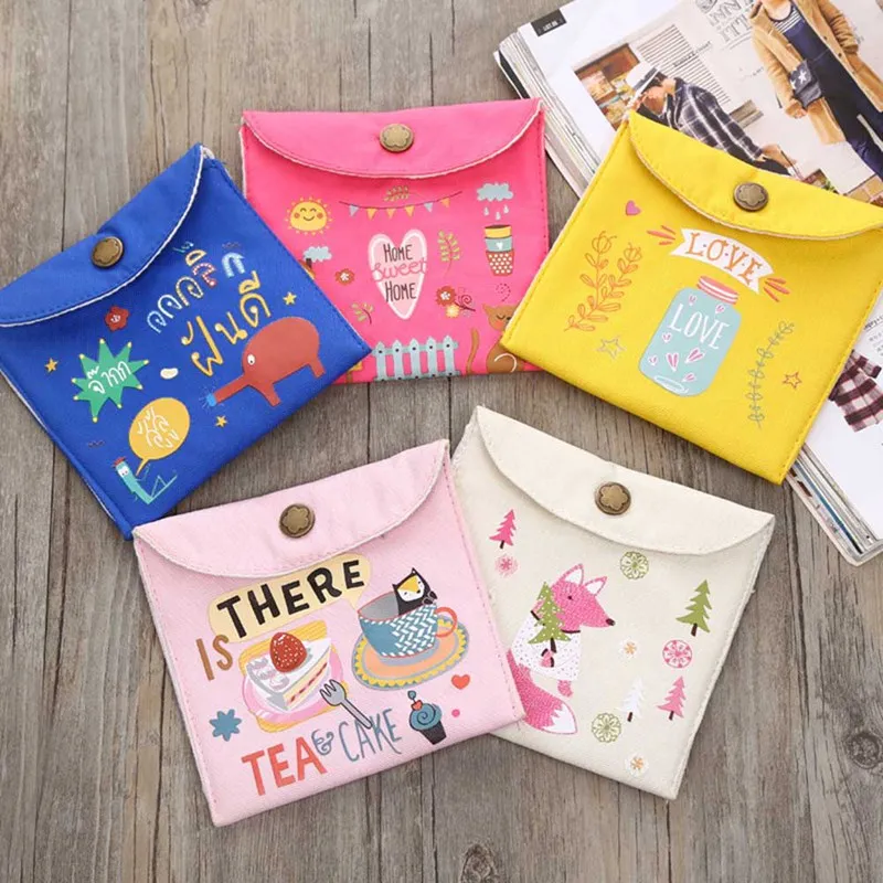 Sanitary Napkin Storage Bag Canvas Sanitary Pads Package Bags Coin Purse Jewelry Organizer Credit Card Pouch Case for Girls
Sanitary Napkin Storage Bag Canvas Sanitary Pads Package Bags Coin Purse Jewelry Organizer Credit Card Pouch Case for Girls