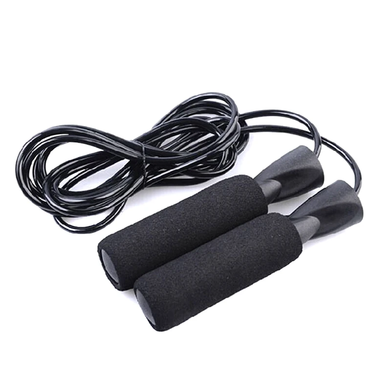 Skipping Rope with Sponge Handle Jump Rope Cable for Exercise Fitness Training Sports WHShopping
Skipping Rope with Sponge Handle Jump Rope Cable for Exercise Fitness Training Sports WHShopping