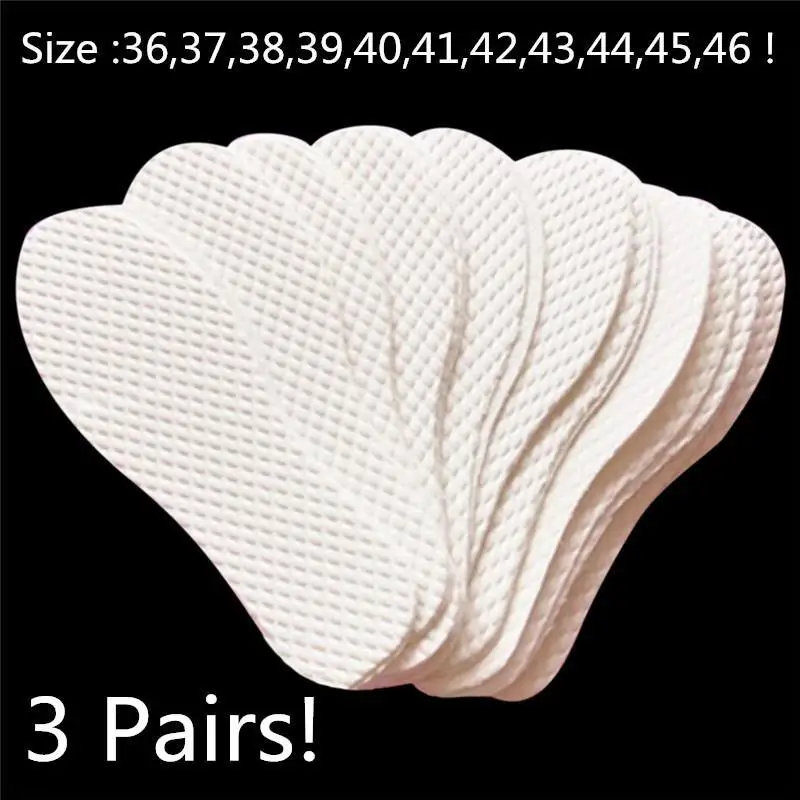 3 Pairs/ Lot Disposable Comfortable Wood Pulp Shoes Insoles Inserts Insoles For Footwear Men Women White Color 36-46
3 Pairs/ Lot Disposable Comfortable Wood Pulp Shoes Insoles Inserts Insoles For Footwear Men Women White Color 36-46