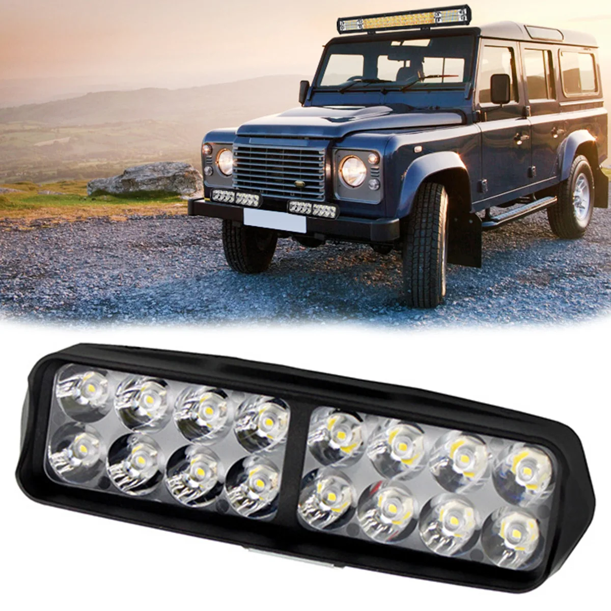 Fog Lights for Trucks IP67 Waterproof 12/16LED Auto LED Light Bar for Off-Road Vehicles Trucks
Fog Lights for Trucks IP67 Waterproof 12/16LED Auto LED Light Bar for Off-Road Vehicles Trucks