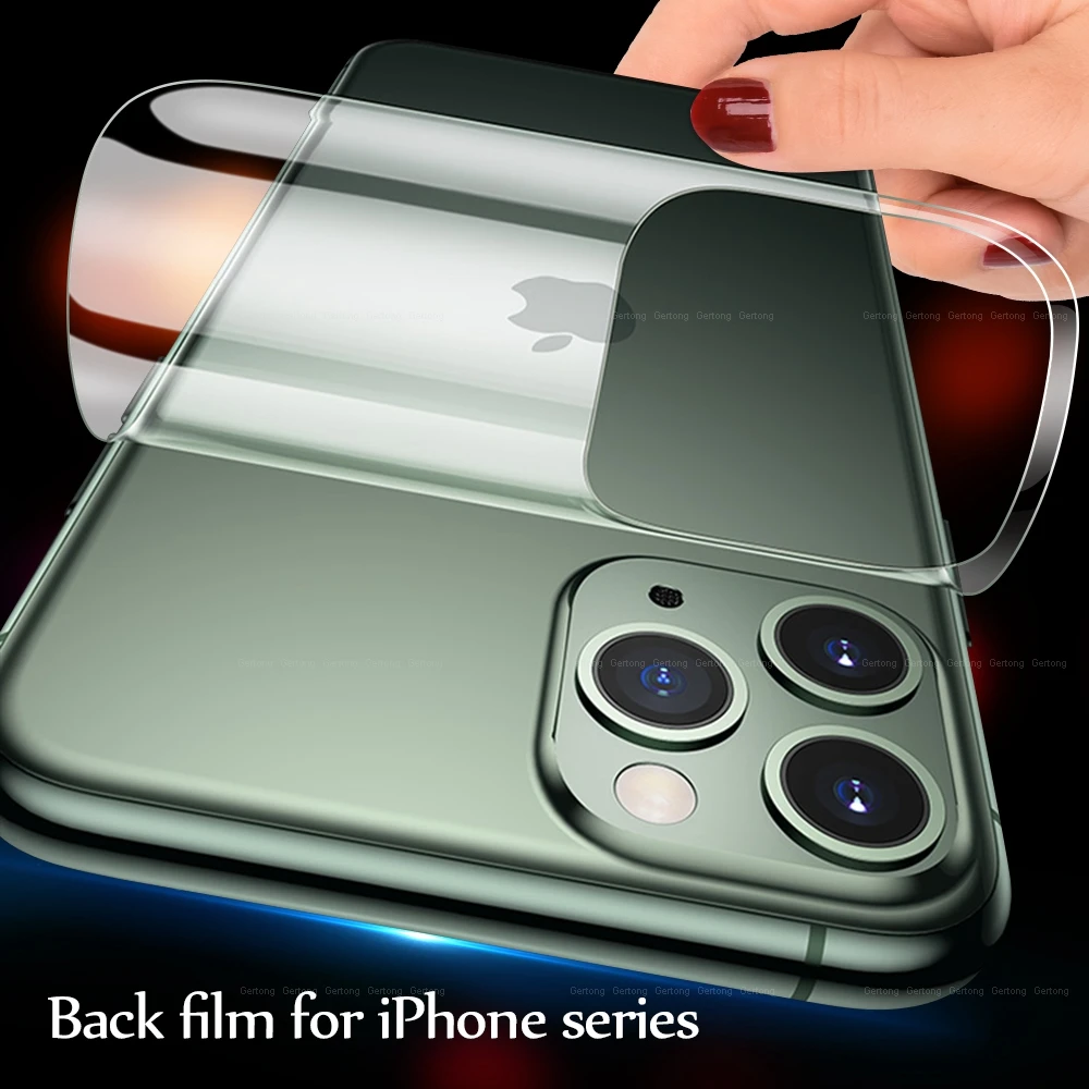 Гидрогелевая защитная пленка 9D для iPhone 11 Pro XR X 10 XS Max 7 8 Plus мягкая 6 s S PLUS защита