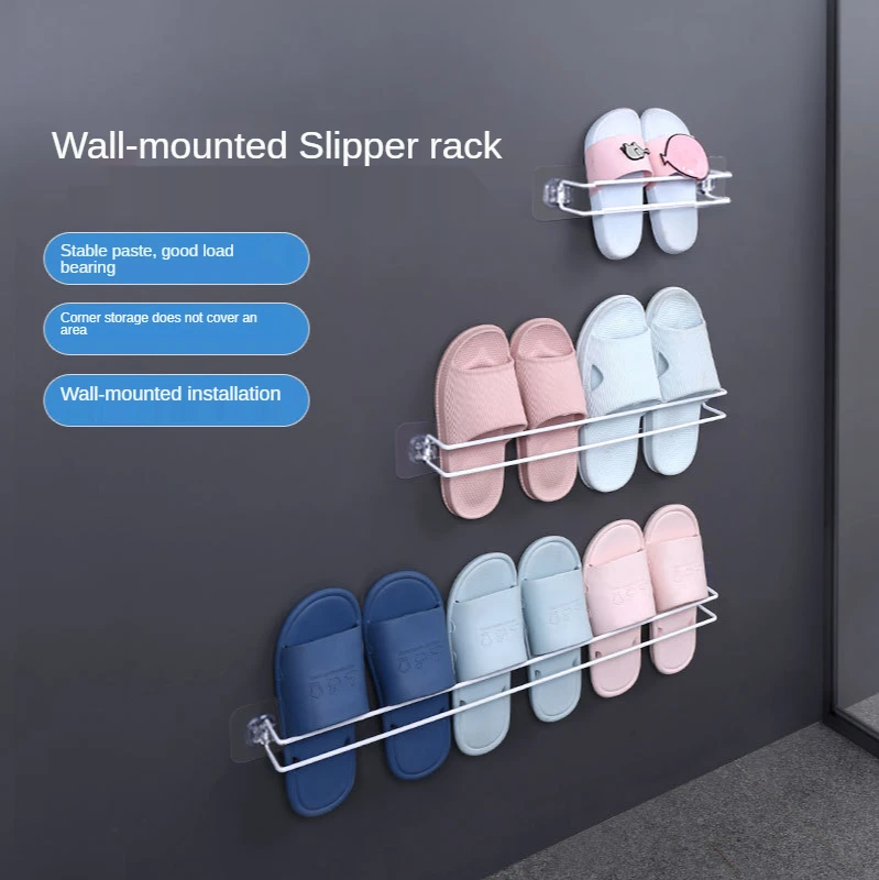 Shoe Rack Over The Door Wall Mounted Shoes Storage Holder Washroom Slippers Drying Shelf Hanging Organizer Bathroom Accessories
Shoe Rack Over The Door Wall Mounted Shoes Storage Holder Washroom Slippers Drying Shelf Hanging Organizer Bathroom Accessories