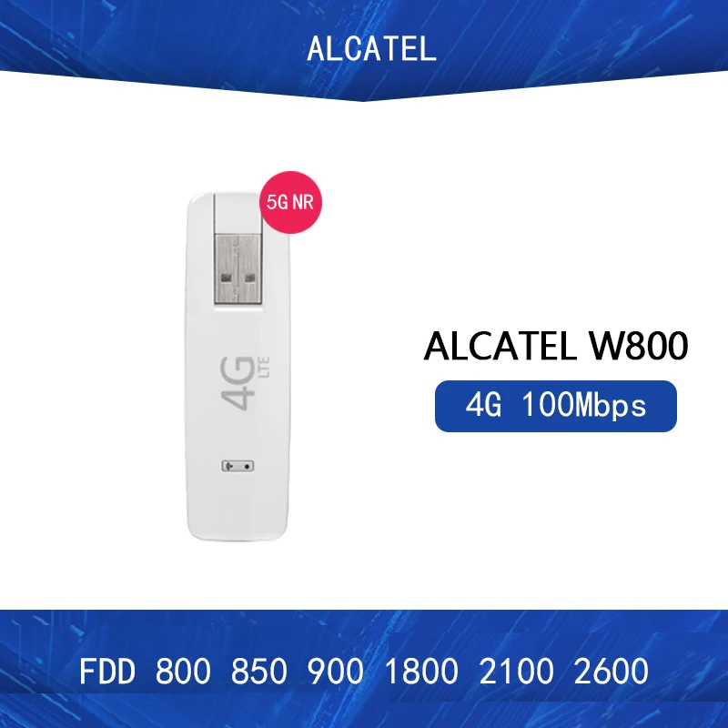 Unlocked Alcatel W800Z CAT4 100Mbps 4G LTE FDD 800/900/1800/2600MHz Wireless Modem 3G WiFi Mobile Hotspot Dongle pk e8372
Unlocked Alcatel W800Z CAT4 100Mbps 4G LTE FDD 800/900/1800/2600MHz Wireless Modem 3G WiFi Mobile Hotspot Dongle pk e8372