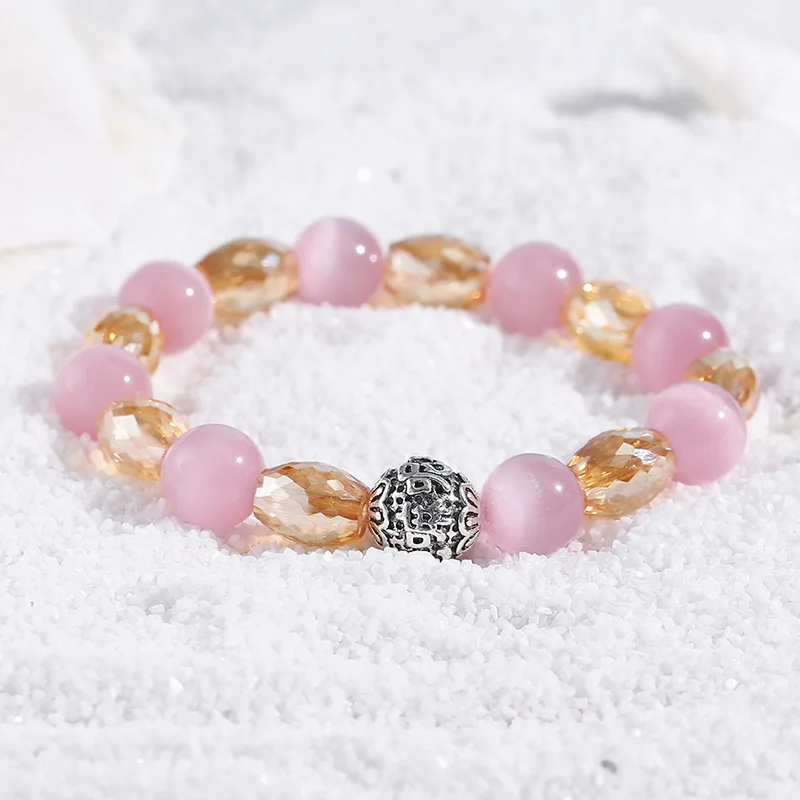 Natural Color Crystal Agate Stone Beads Men Jewelry Bracelet for Women Lovers Couple Bangles Bracelet
Natural Color Crystal Agate Stone Beads Men Jewelry Bracelet for Women Lovers Couple Bangles Bracelet