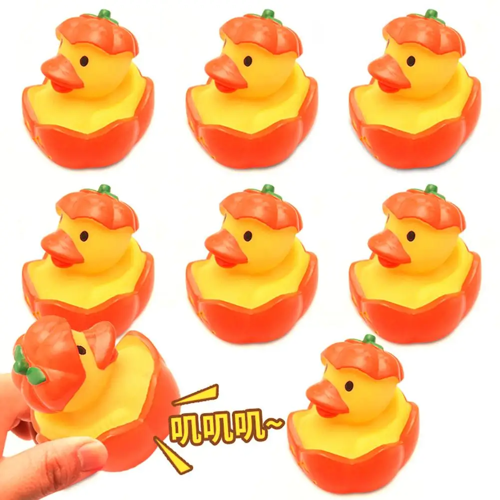1PC Halloween Little Yellow Duck Children's Toy Bathing Floating Duck Baby Bath Toys Halloween Pumpkin Rubber Duck For Kids
1PC Halloween Little Yellow Duck Children's Toy Bathing Floating Duck Baby Bath Toys Halloween Pumpkin Rubber Duck For Kids