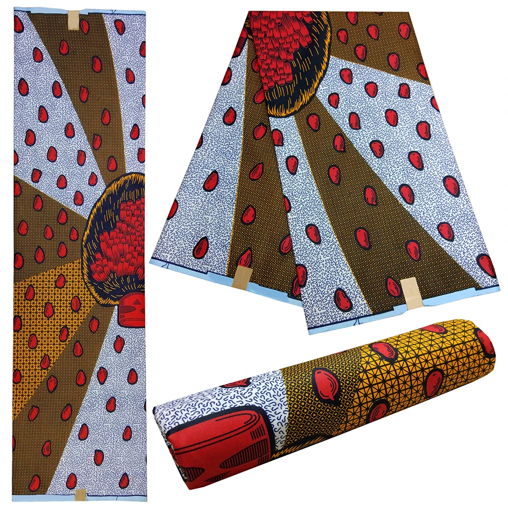 Latest Hot Sale African Wax Prints Fabric Ankara Wax Pine Cone Print Fabric
Latest Hot Sale African Wax Prints Fabric Ankara Wax Pine Cone Print Fabric