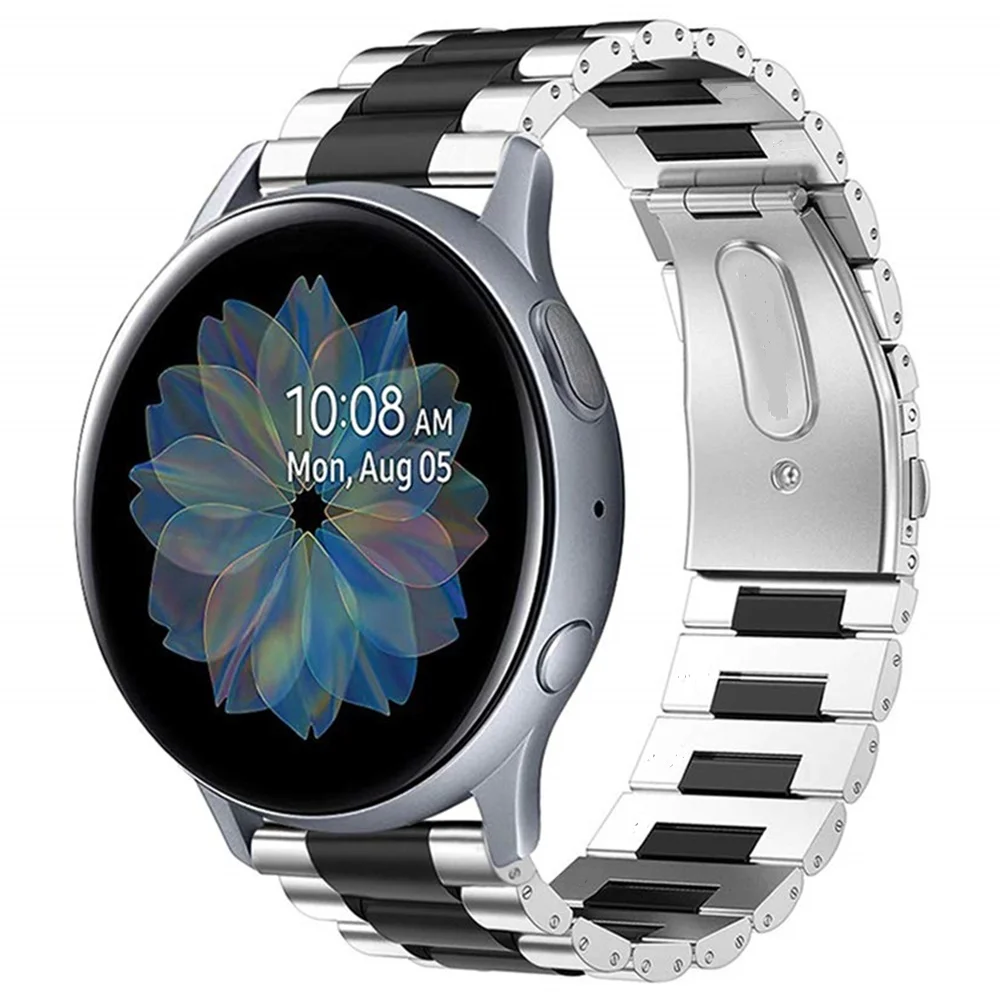 For Samsung Galaxy Watch Active 2 40mm 44mm strap 20mm 22mm Metal wrist bracelet for galaxy watch 46mm/gear s3 Frontier band
For Samsung Galaxy Watch Active 2 40mm 44mm strap 20mm 22mm Metal wrist bracelet for galaxy watch 46mm/gear s3 Frontier band