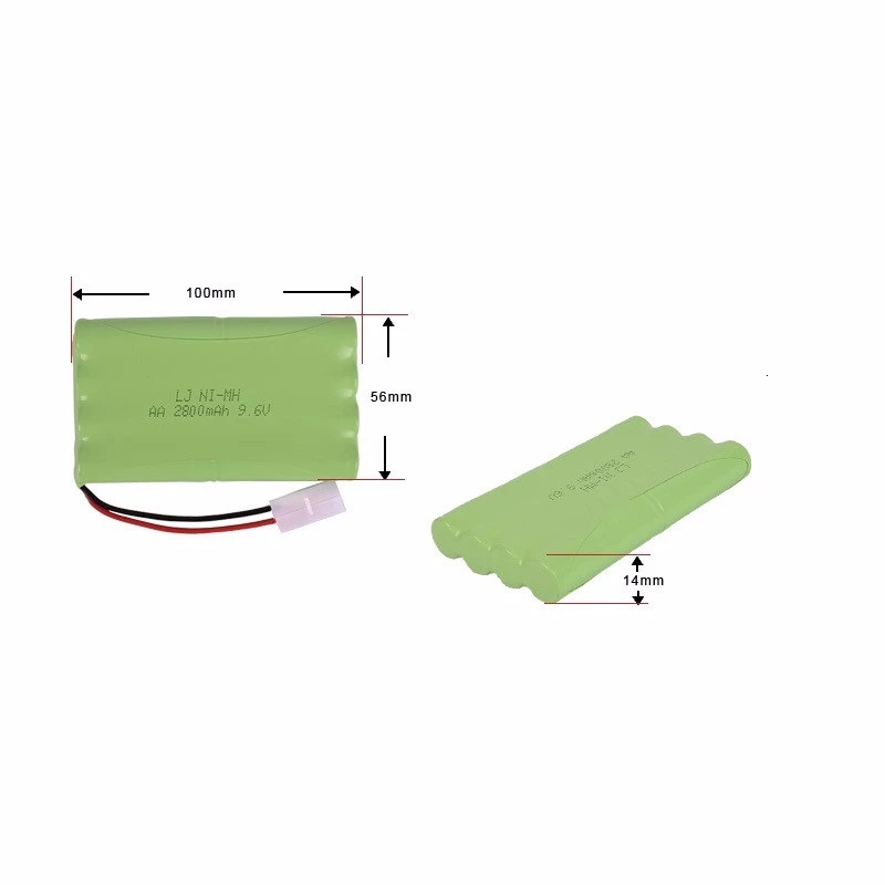 ( H Model ) 9.6v 2800mah NiMH Battery For Rc toy Car Tanks Trains Robot rc Boat Gun AA 2400mah 9.6v Rechargeable Battery 10Pcs
( H Model ) 9.6v 2800mah NiMH Battery For Rc toy Car Tanks Trains Robot rc Boat Gun AA 2400mah 9.6v Rechargeable Battery 10Pcs