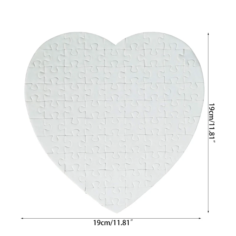 Heart-shaped Pure White Puzzle, Sublimation Blank Puzzle, Diy Craft Heart Jigsaw Puzzle Diy Transfer Products
Heart-shaped Pure White Puzzle, Sublimation Blank Puzzle, Diy Craft Heart Jigsaw Puzzle Diy Transfer Products