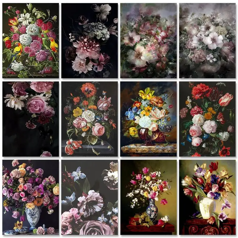 PhotoCustom 60x75cm Oil Painting By Numbers Flowers Paint By Numbers On Canvas Scenery DIY Watercolor By Numbers Home Decor
PhotoCustom 60x75cm Oil Painting By Numbers Flowers Paint By Numbers On Canvas Scenery DIY Watercolor By Numbers Home Decor