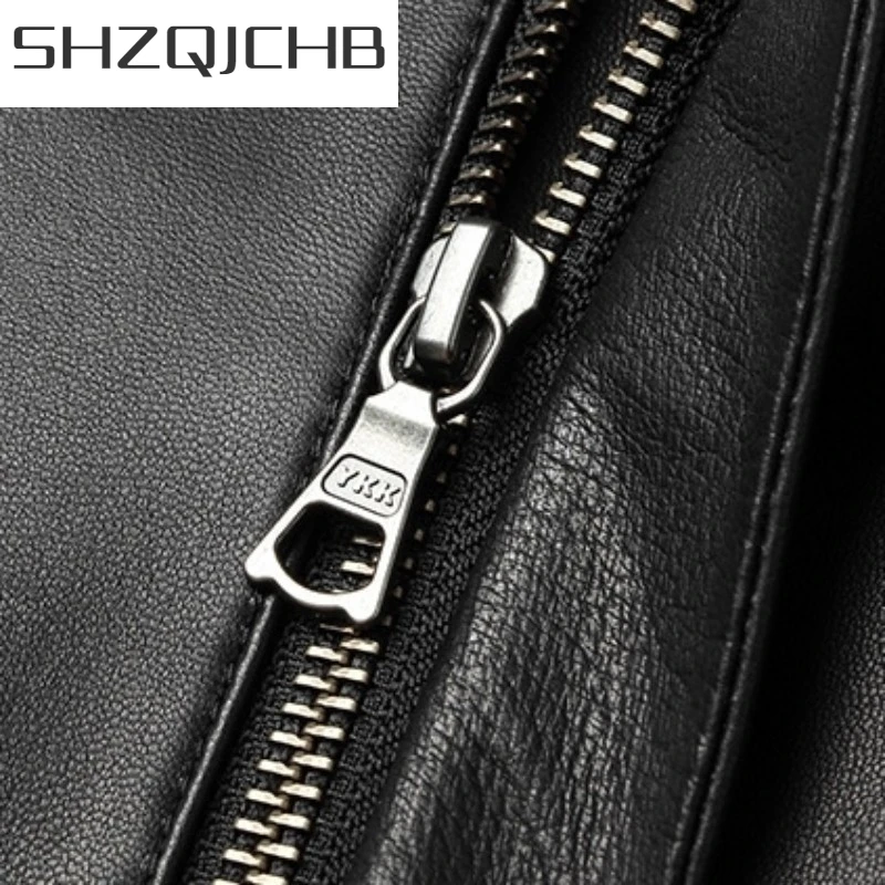 JCHB 2021 Genuine Leather Jackets for Men Fashion Black Sheepskin Long Hooded Coats Warm Winter Plus Size Slim Natural Leather W
JCHB 2021 Genuine Leather Jackets for Men Fashion Black Sheepskin Long Hooded Coats Warm Winter Plus Size Slim Natural Leather W