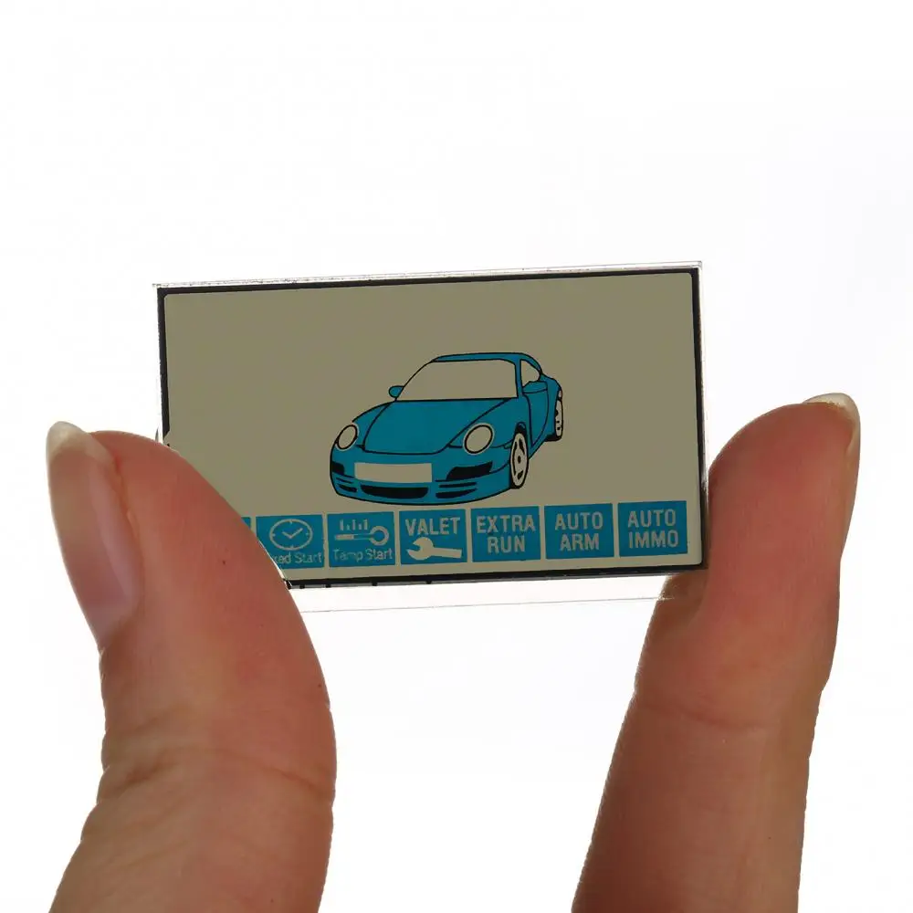 50% Hot Sales B9 LCD Display Screen for Two Way Car Remote Controller Start Stop Alarm System 
50% Hot Sales B9 LCD Display Screen for Two Way Car Remote Controller Start Stop Alarm System